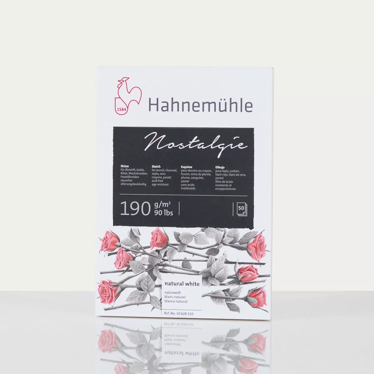 Traditional Hahnemuhle SketchPad “Nostalgie” 190gsm DIN A3  (50 Sheets)