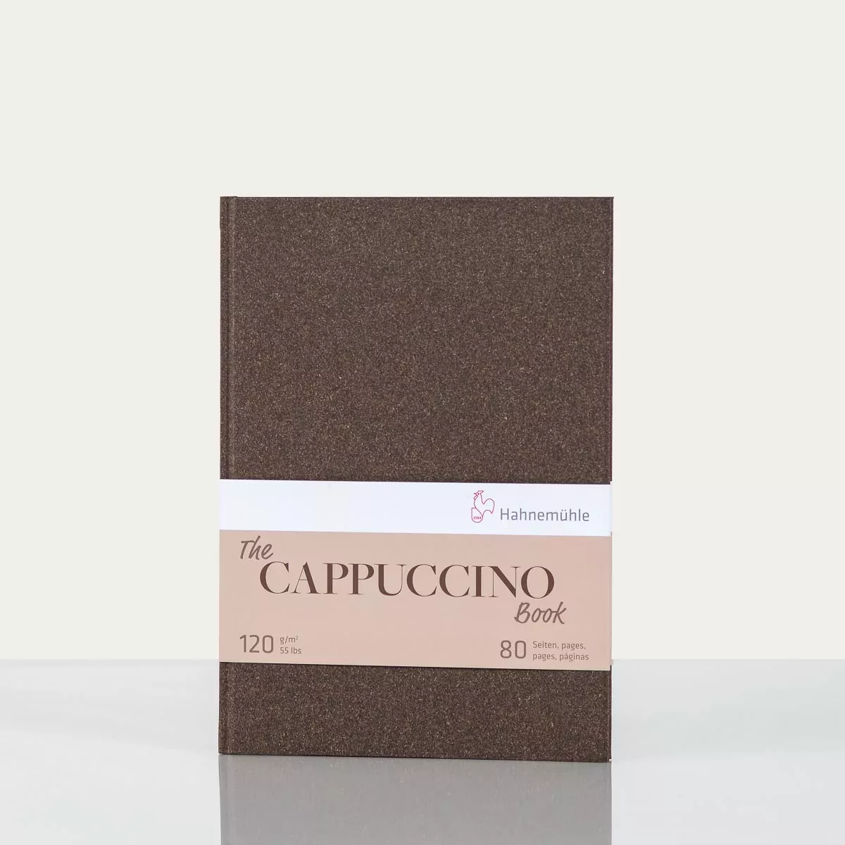 Traditional Hahnemuhle The Cappuccino Book 120gsm A5 portrait size 40 Sheets/80pages