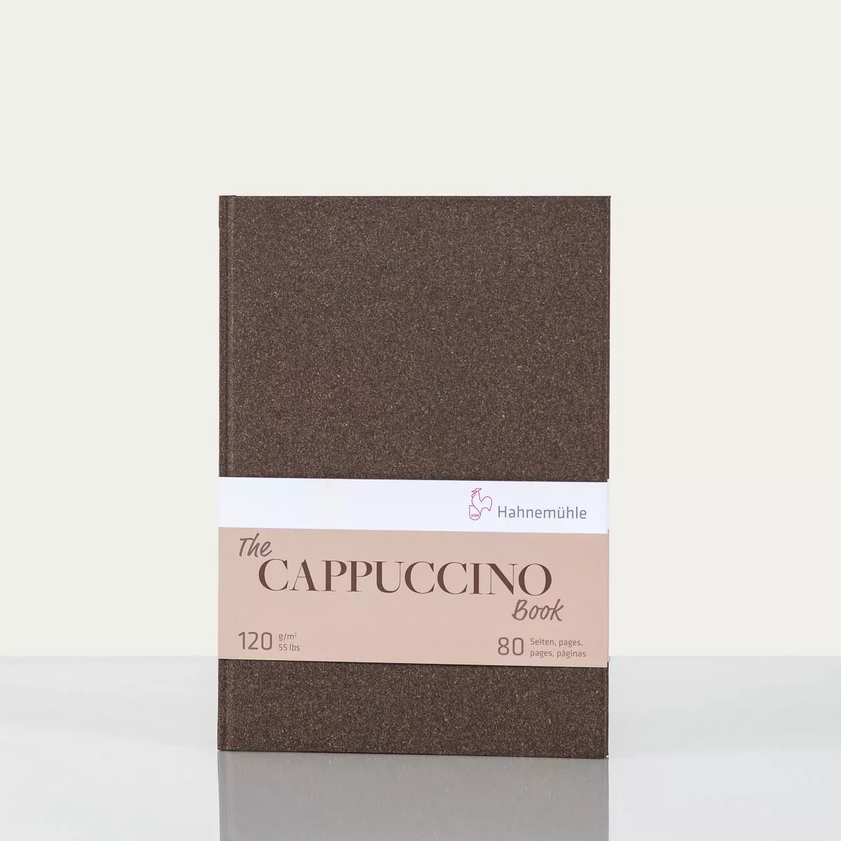 Traditional Hahnemuhle The Cappuccino Book 120gsm A4 portrait size 40 Sheets/80pages