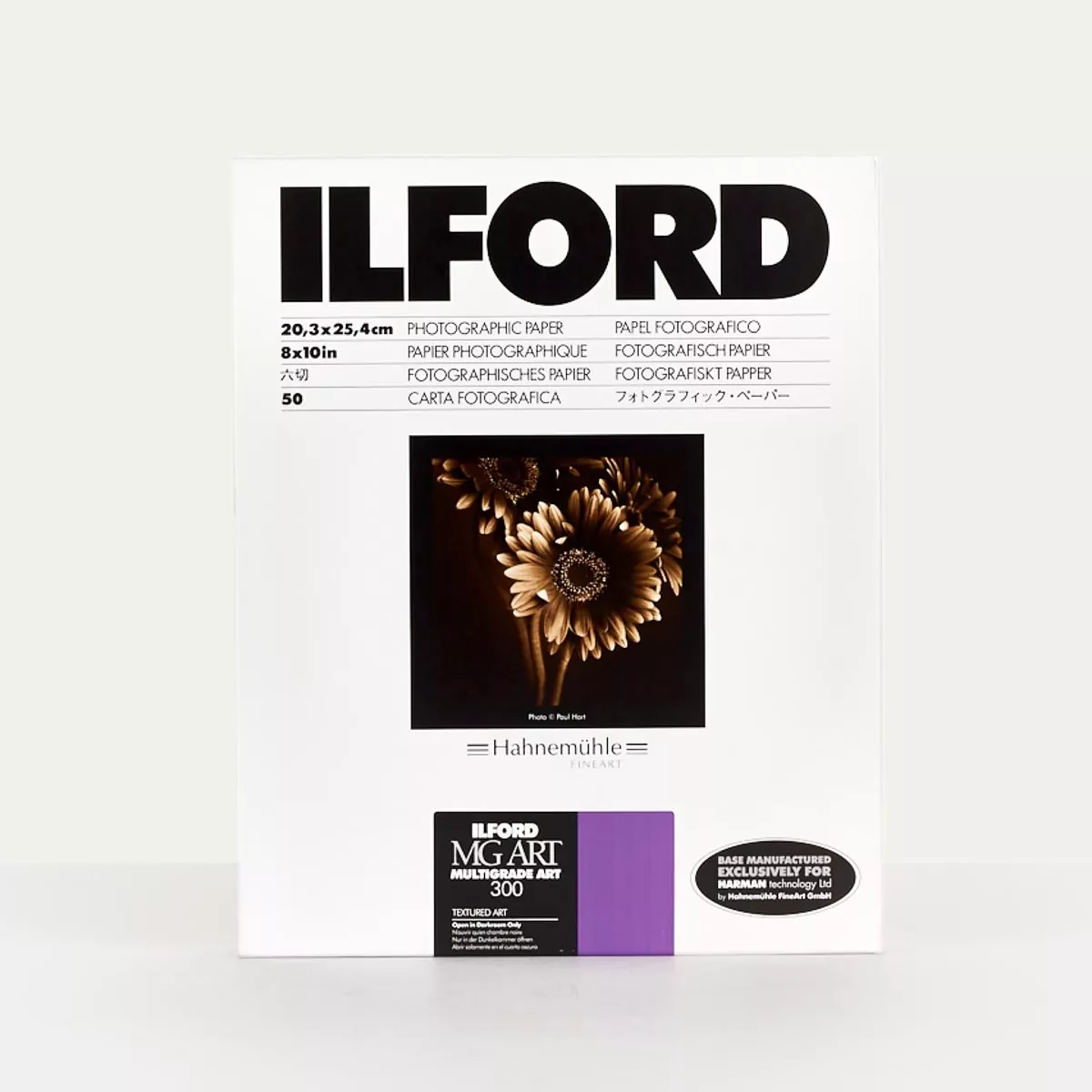 ILFORD FINE ART BASE PRODUCTS MG ART 300 20.3×25.4cm (50 sheets)