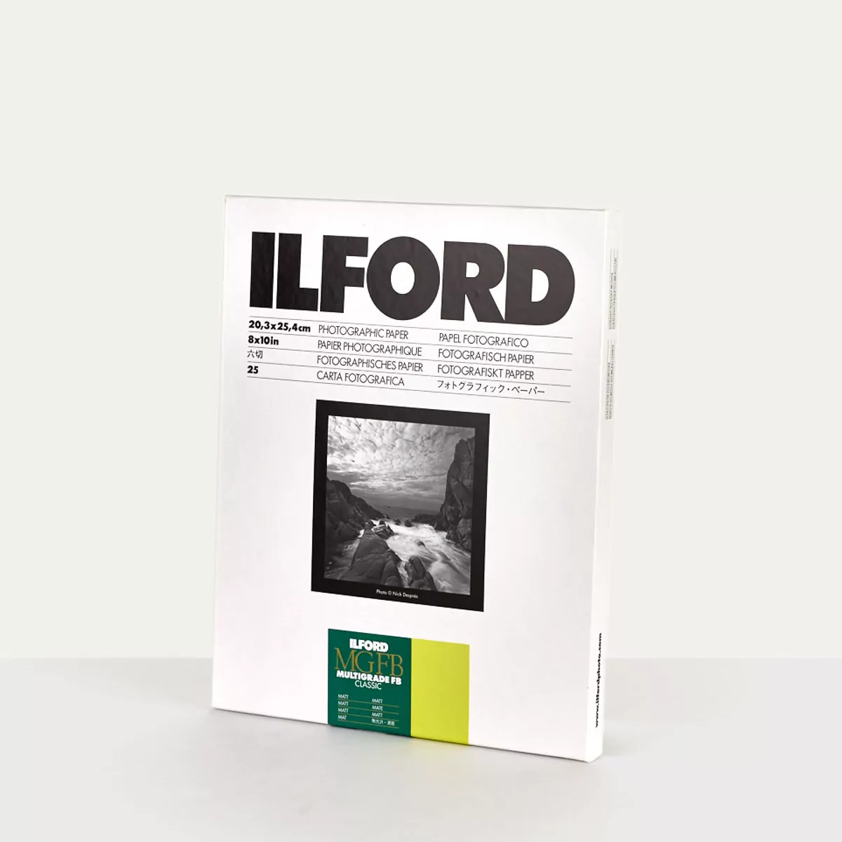 ILFORD MULTIGRADE FB CLASSIC MGFB5K CLASSIC 20.3×25.4cm (25 sheets)