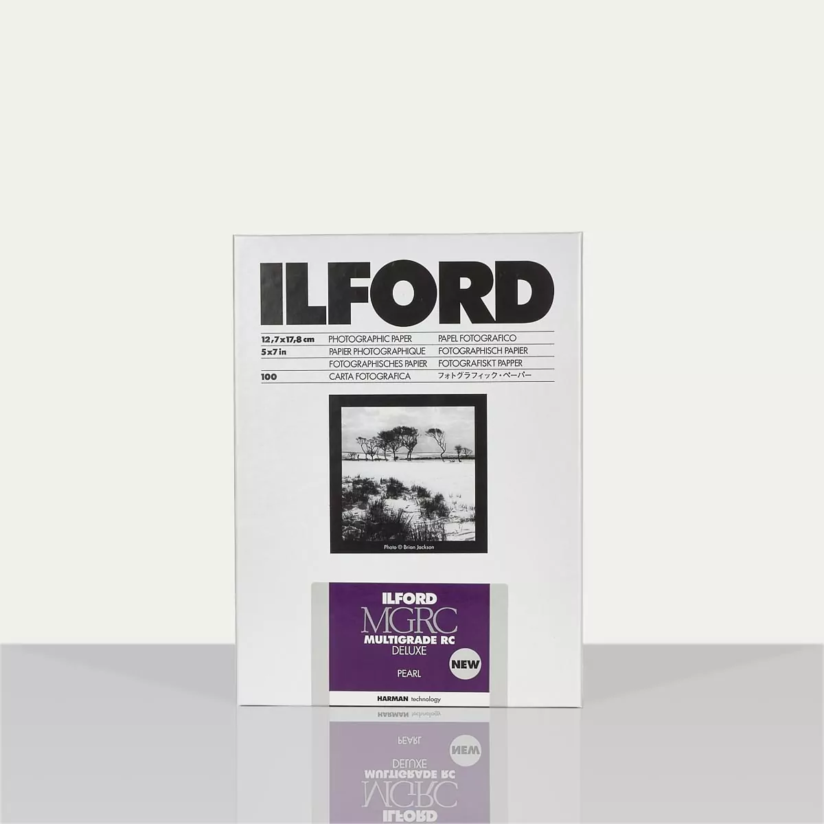 ILFORD MULTIGRADE RC DELUXE MGRCDL44M 12.7×17.8cm (100 sheets)