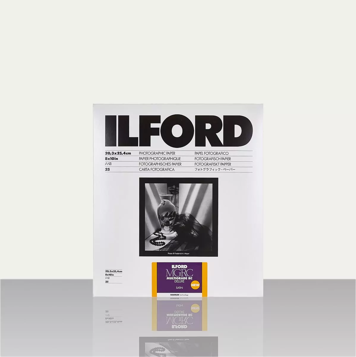 ILFORD MULTIGRADE RC DELUXE MGRCDL25M 20.3×25.4cm (25 sheets)