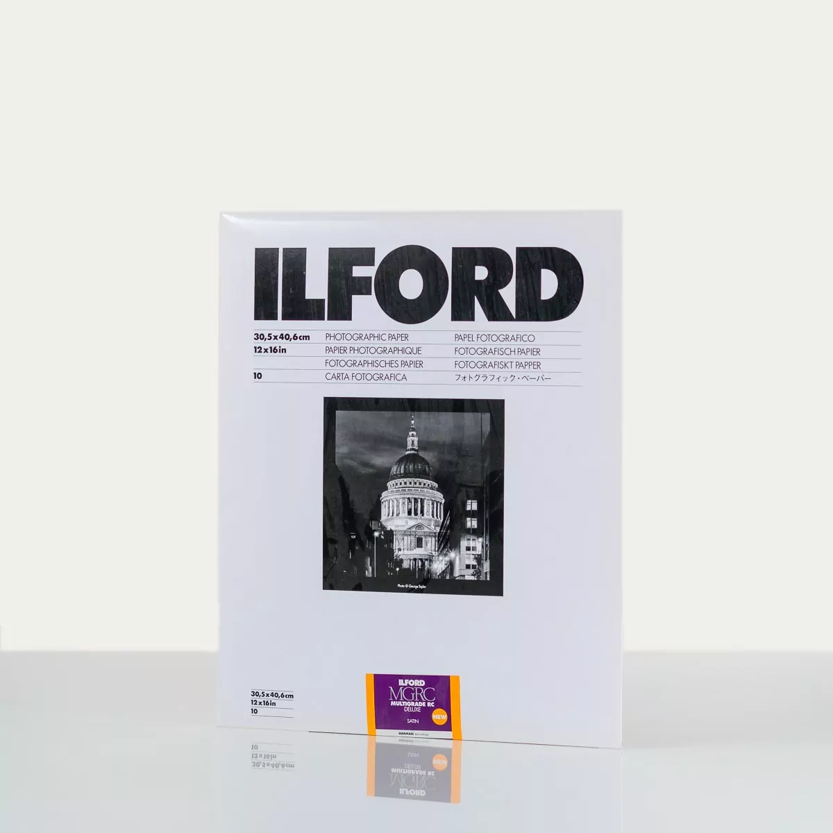 ILFORD MULTIGRADE RC DELUXE MGRCDL25M 30.5×40.6cm (10 sheets)