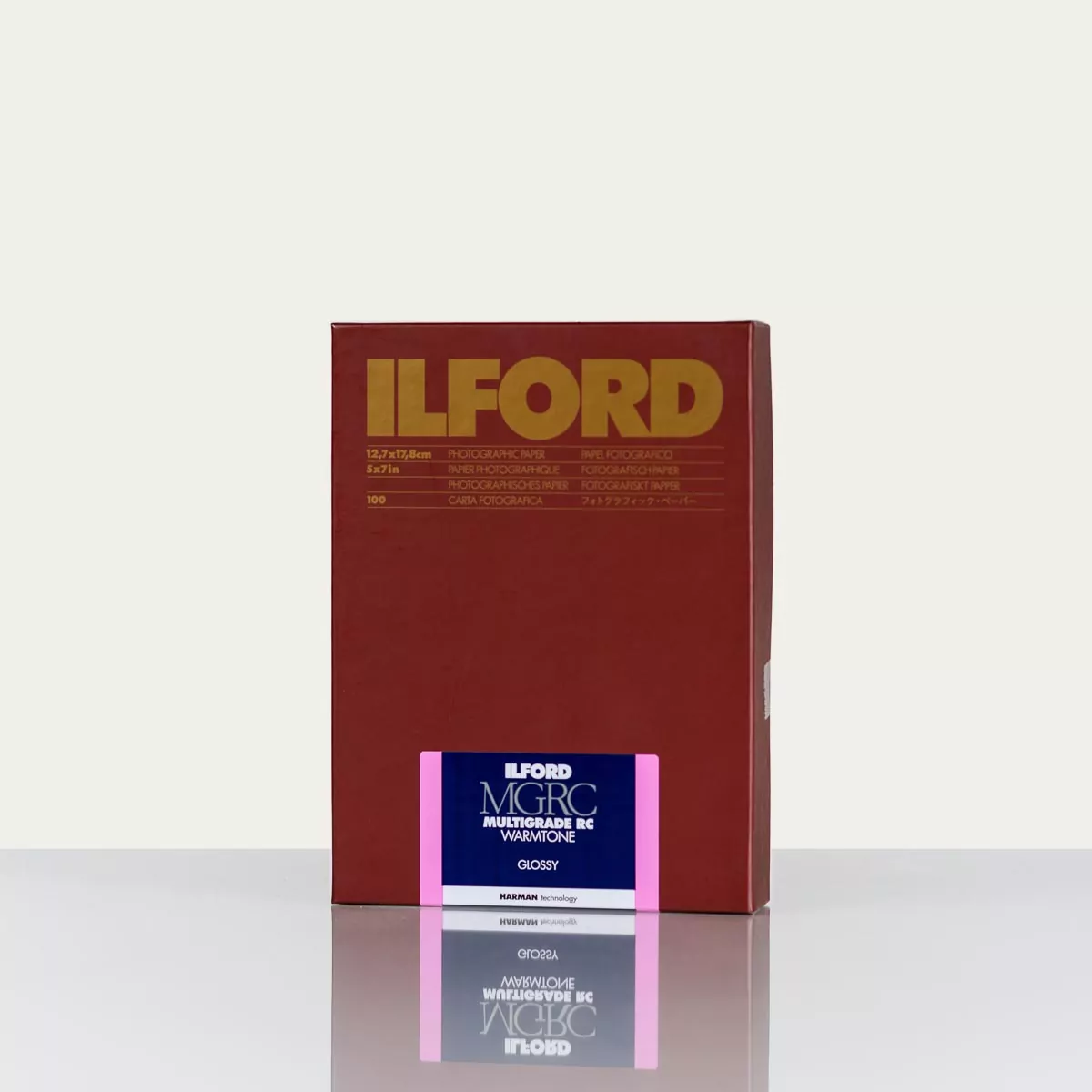 ILFORD MULTIGRADE RC WARMTONE MGRCWT1M 12.7×17.8cm (100 sheets)