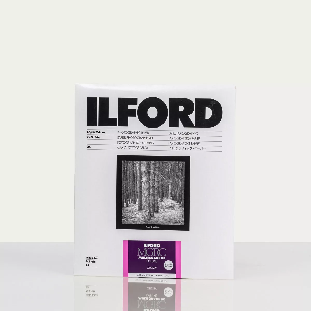 Ilford Multigrade RC DELUXE Glossy Paper 18X24 cm (25 papers)