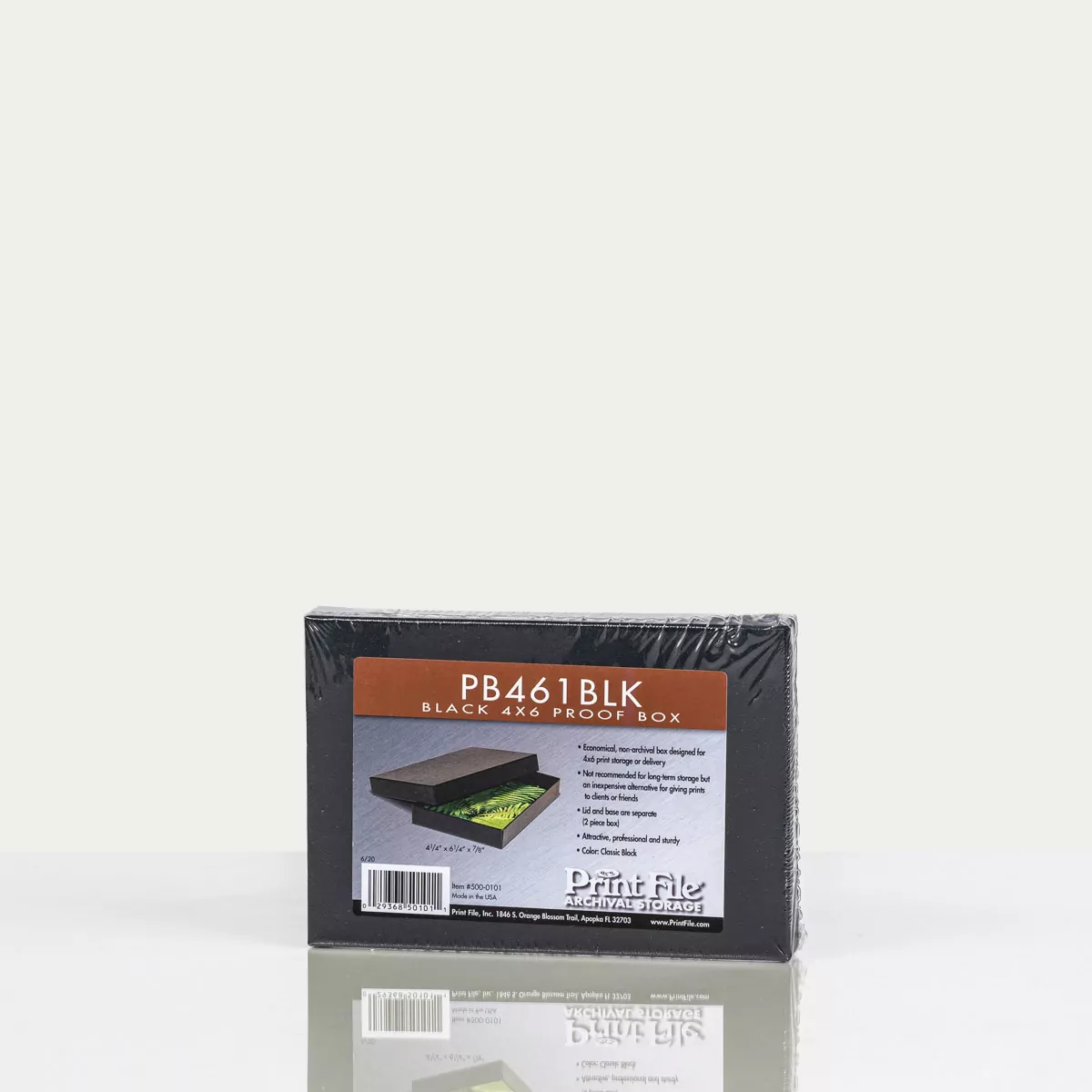 PRINT FILE Black 4X6 Proof Box